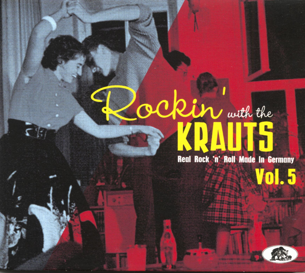 Various Artists CD: Rockin' With The Krauts - Real Rock 'n' Roll