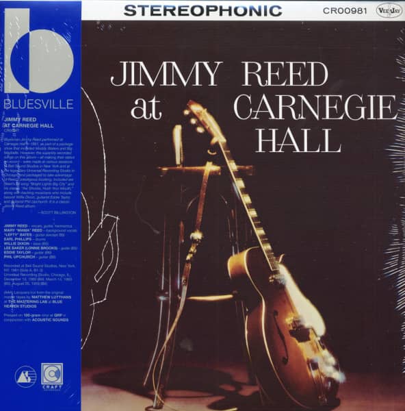 Jimmy Reed At Carnegie Hall (LP) Jimmy Reed At Carnegie Hall (LP)