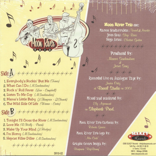 The Moon River Trio (LP, 10inch)
