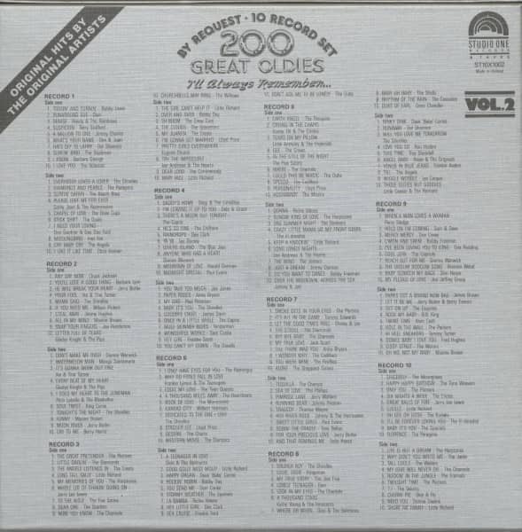 By Request - 200 Great Oldies Vol.2 - I'll Always Remember (10-LP Box-Set)