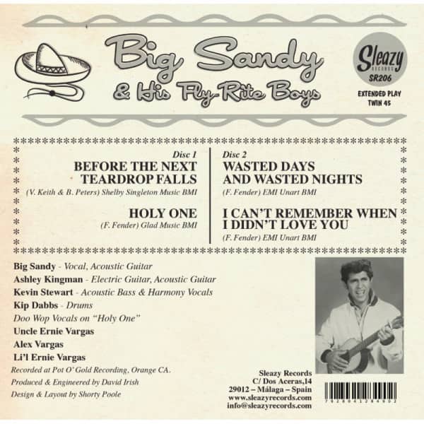 Sing And Play The Songs Of Freddy Fender (2x7inch, 45rpm)