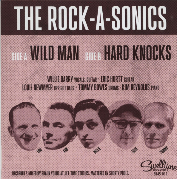 Wild Man - Hard Knocks (7inch, 45rpm)