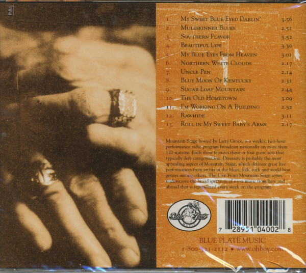 Live From Mountain Stage (CD)