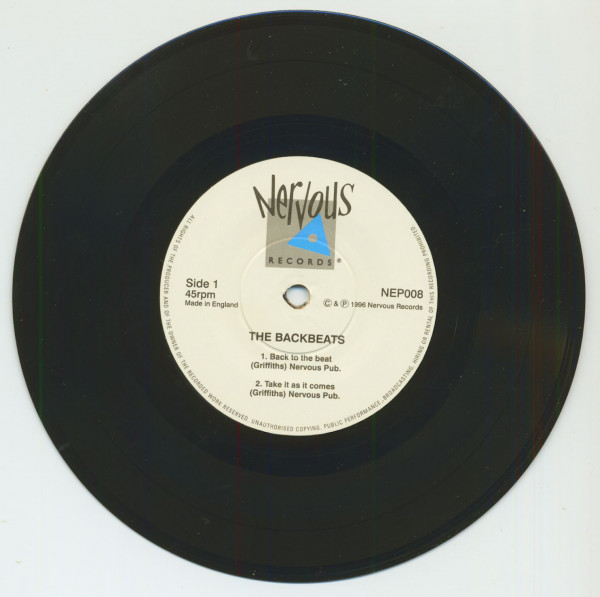 Back To The Beat EP (7inch, EP, 45rpm, PS, SC)
