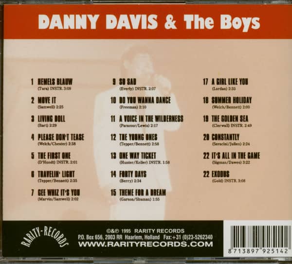 Danny Davis & The Boys (CD)