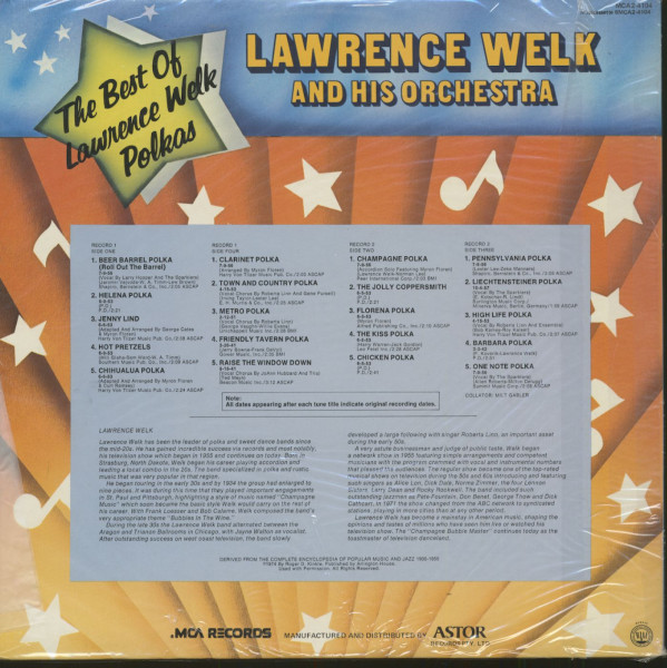 The Best Of Lawrence Welk Polkas (2-LP)