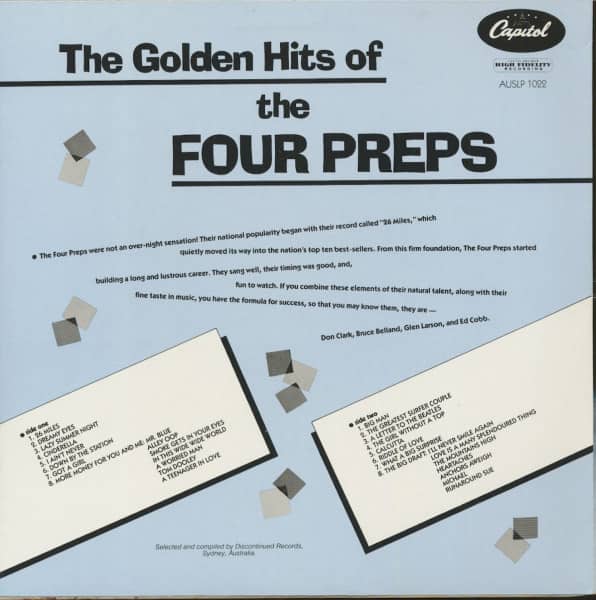 The Golden Hits Of The Four Preps (LP)