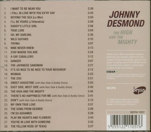 The High And The Mighty (CD)