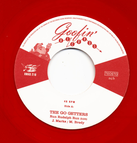 Run Rudolph Run - All I Want For X-mas (7inch, colored Vinyl, 45rpm)