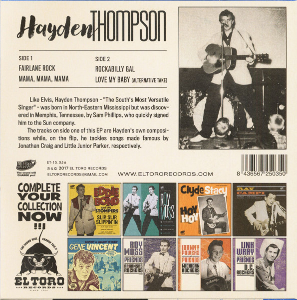 Fairlane Rock (7inch, EP, 45rpm, PS)