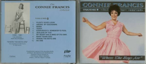 The Connie Francis Collection (3-CD, Canada)