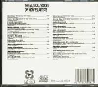 Preview: Musical Voices Of Movie Artists (CD) Preview: Musical Voices Of Movie Artists (CD)