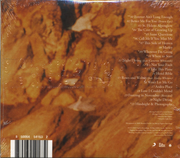 Night Diving - The Cost of Growing Up (CD)