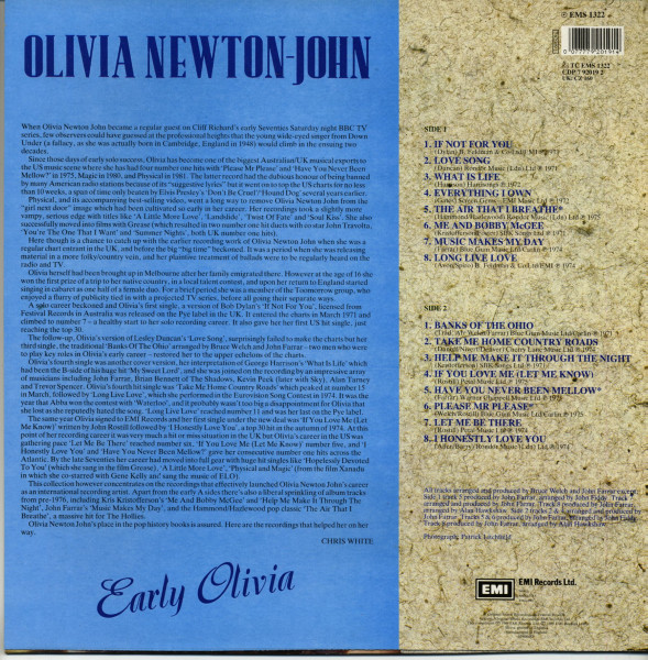 Early Olivia (LP)