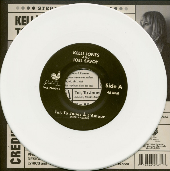Toi, Tu Joues a L'Amour - The Attakapas Trail (7inch, 45rpm, PS)