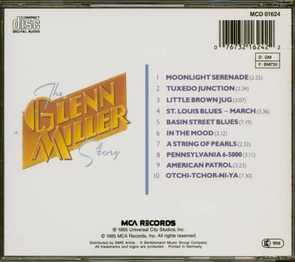The Glenn Miller Story (CD)