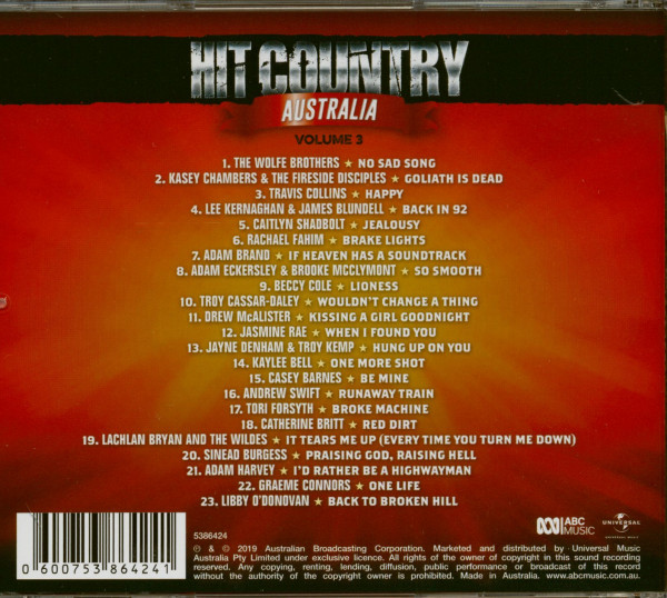 Hit Country Australia Vol.3 (CD)