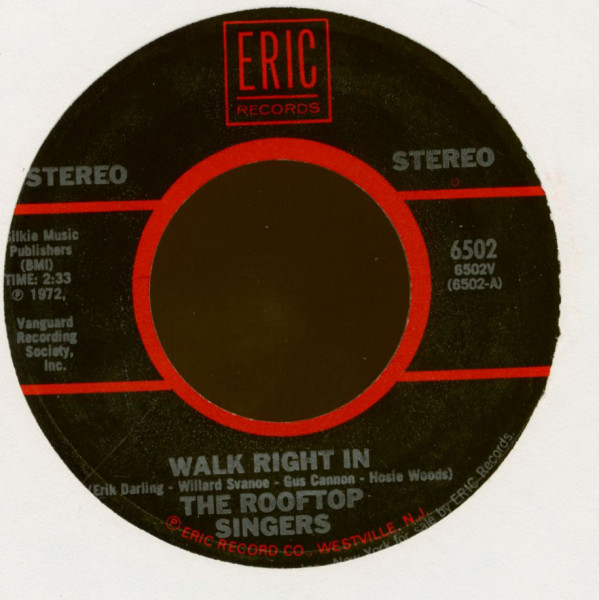 Walk Right In - Tom Cat (7inch, 45rpm)