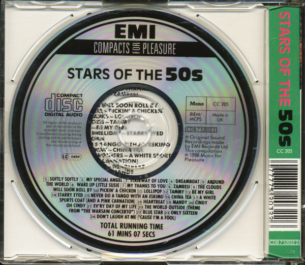 Stars Of The 50's (CD)