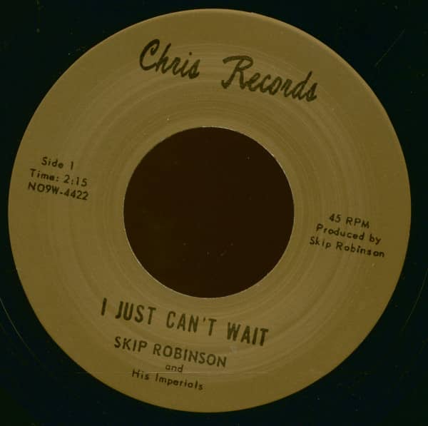I Just Can't Wait - Cry My Blues Away (7inch, 45rpm) I Just Can't Wait - Cry My Blues Away (7inch, 45rpm)
