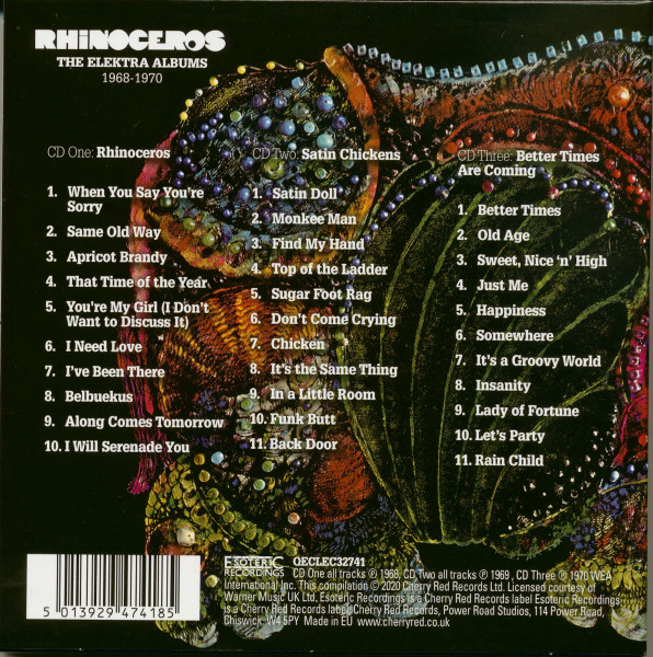 The Elektra Albums 1968 - 1970 (3-CD)