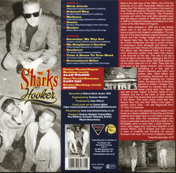 Hooker (LP, 10inch, Red Vinyl)