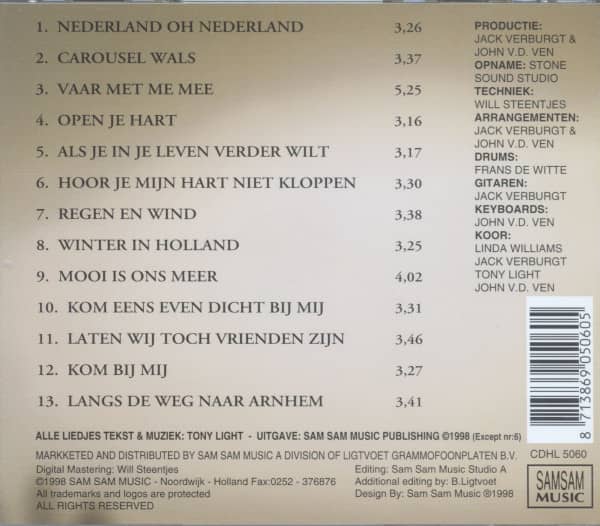 Open Je Hart (CD)