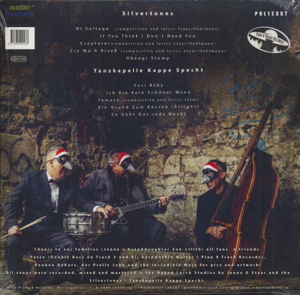 The Silvertones Vs. Tanzkapelle Kappe Specht (LP, 10inch)