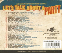 Preview: Let's Talk About A Party - 32 Sleazy Tunes To Party Around The World (CD) Preview: Let's Talk About A Party - 32 Sleazy Tunes To Party Around The World (CD)