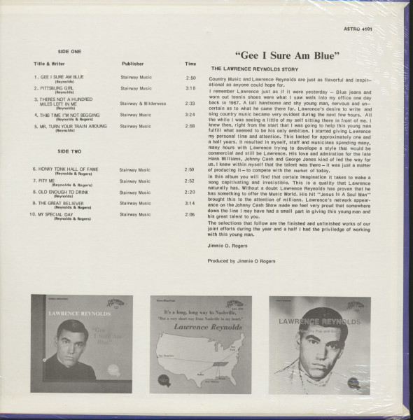 Gee I Sure Am Blue (LP)