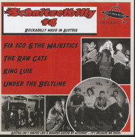 Preview: Schnitzelbilly No.4 - Rockabilly Made In Austria (7inch, EP, 33rpm, PS, SC, White Vinyl) Preview: Schnitzelbilly No.4 - Rockabilly Made In Austria (7inch, EP, 33rpm, PS, SC, White Vinyl)