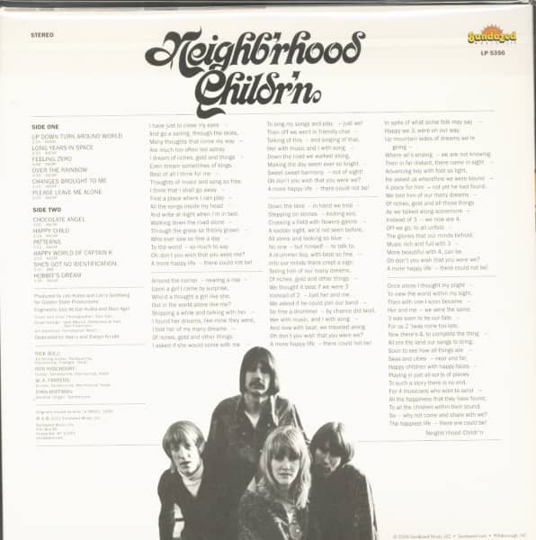 Neighb'rhood Childr'n (LP, 180g , Sky Blue Vinyl)