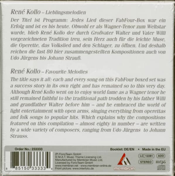 Lieblingsmelodien (4-CD)