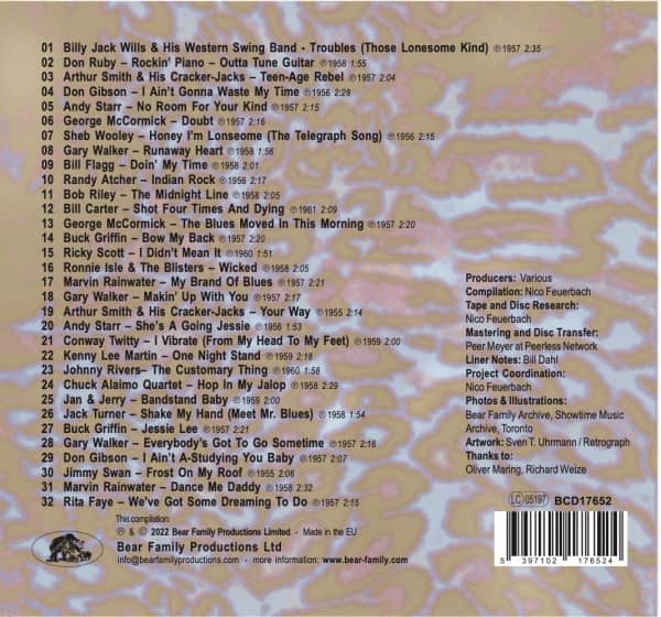 Vol.40 - Rockabilly & Rock 'n' Roll From The Vaults Of MGM, Cub and Metro Records (CD)