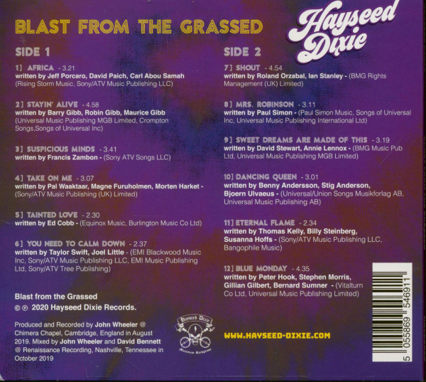 Blast From The Grassed (CD)