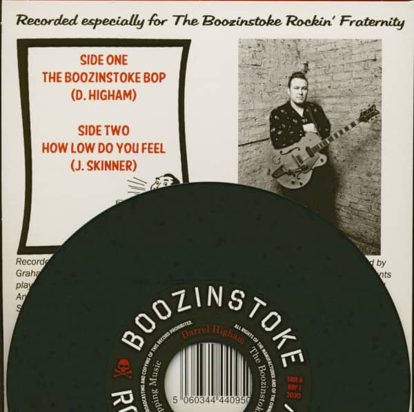 The Boozinstoke Bop - How Low Do You Feel (7inch, 45rpm, PS, BC)