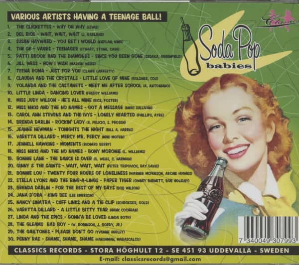 Soda Pop Babies Vol.14 (CD)