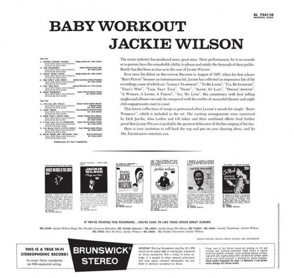 Baby Workout (LP, 180g Vinyl)