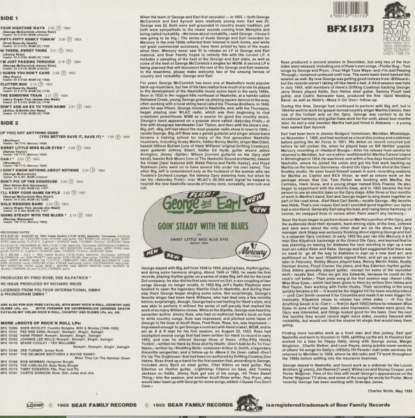 Going Steady With The Blues (LP)