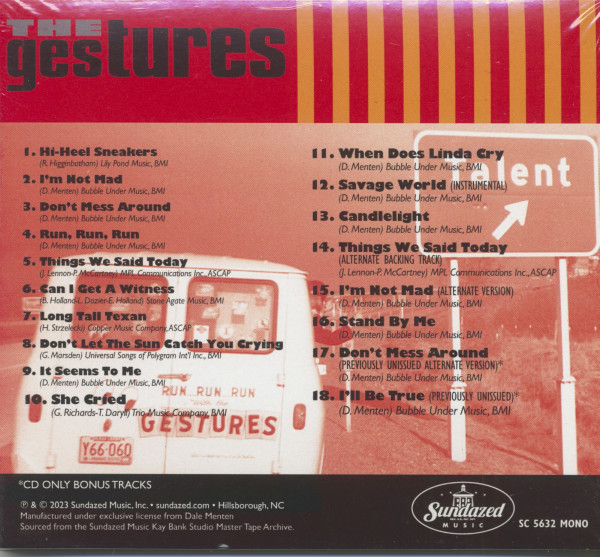 The Gestures (CD)
