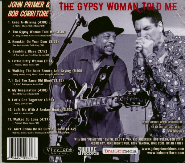 Gypsy Woman Told Me (CD)
