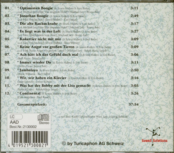 Peter Alexander Und Die Optimisten (CD)