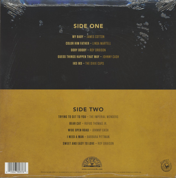 Sun Records' 70th Anniversary Compilation Vol.2 - Where Rock 'N Roll Was Born (LP, 180 g Vinyl))