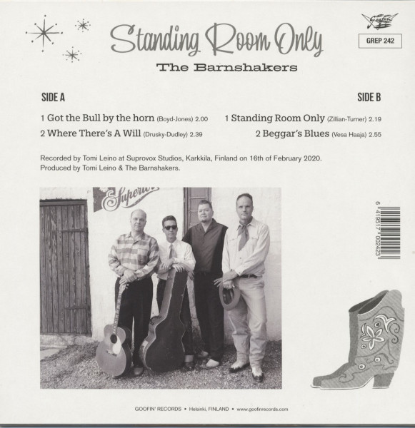 Standing Room Only (7inch, EP, 45rpm)