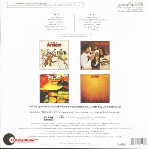 The Archies Greatest Hits (LP, Red Vinyl)