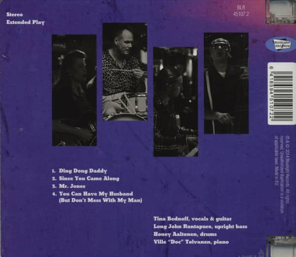 Tina Bednoff & The Cocktailers (CD)