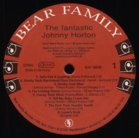 Preview: The Fantastic Johnny Horton (180gram vinyl) Preview: The Fantastic Johnny Horton (180gram vinyl)