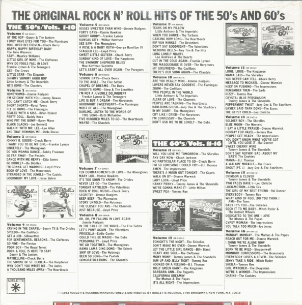 The Original Rock N' Roll Hits Of The 50's Vol.5 (LP)