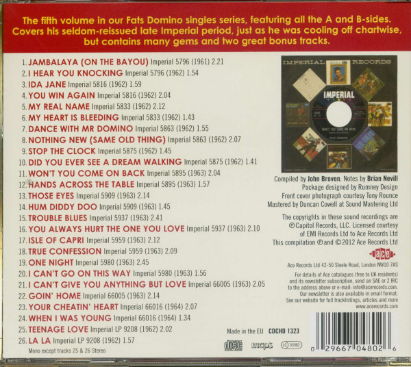 Vol.5, Imperial Singles (CD)