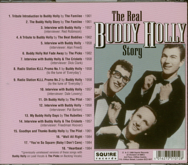 The Real Buddy Holly Story (CD)